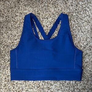 DSG Bold Blue Racerback Sports Bra